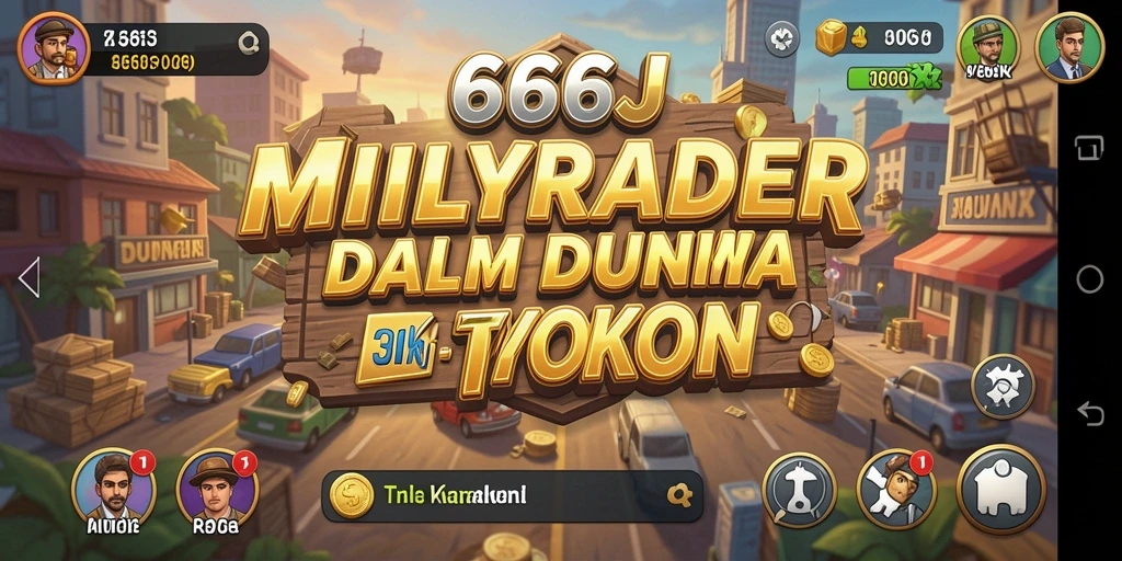 Menampilkan gameplay seru dari 666J dengan berbagai strategi Tycoon.