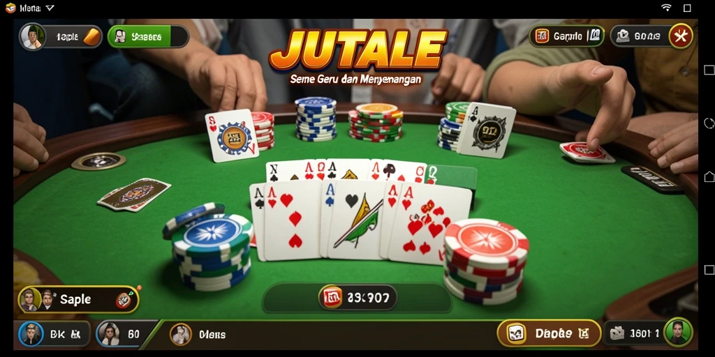 Tampilan gameplay JUTA7 yang menarik dan interaktif.