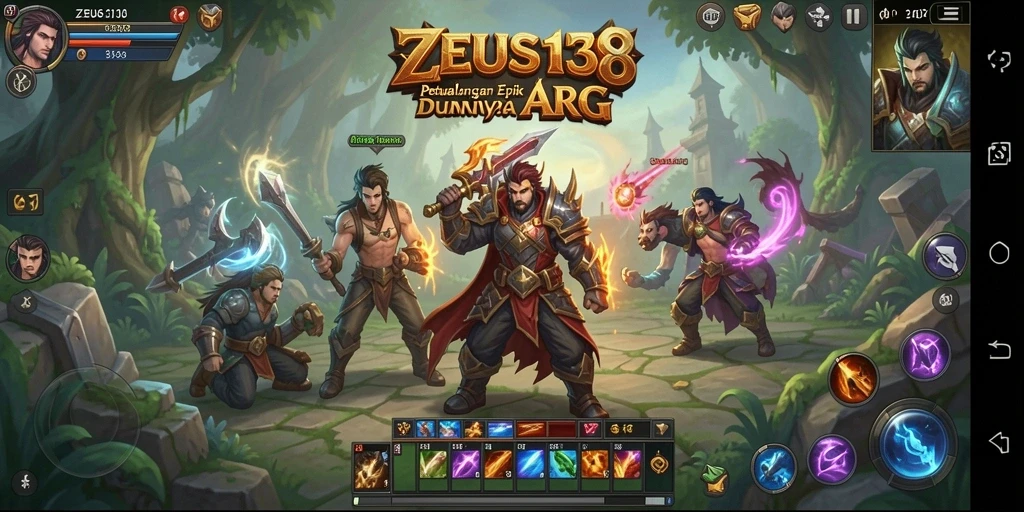 Tampilan menarik gameplay ARPG yang seru dan menantang.